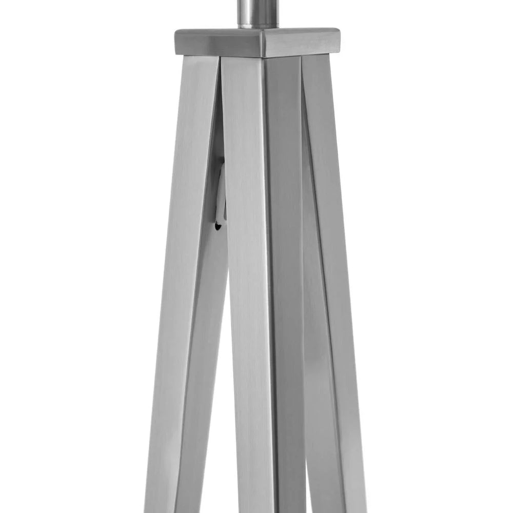 Chrome Tripod Floor Lamp