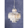 Crystal Cascading Pendant Light