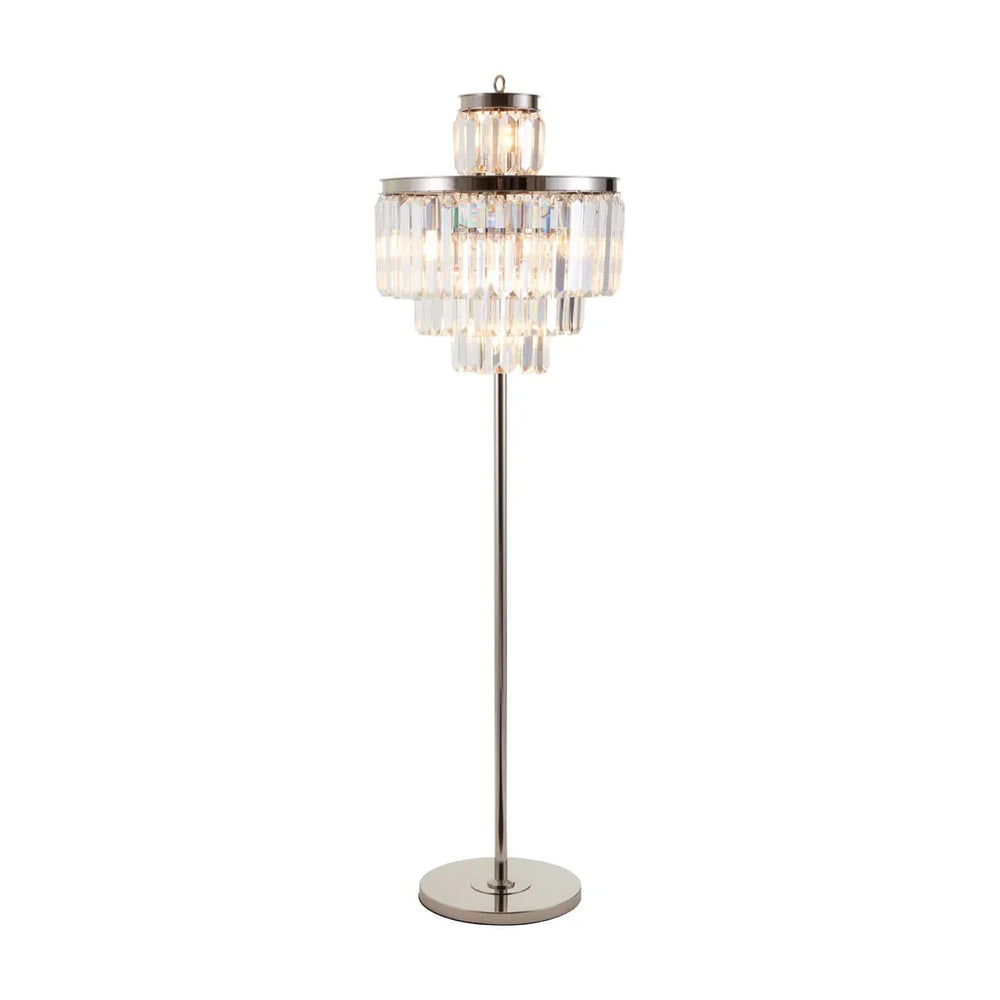 Crystal Glass Floor Lamp