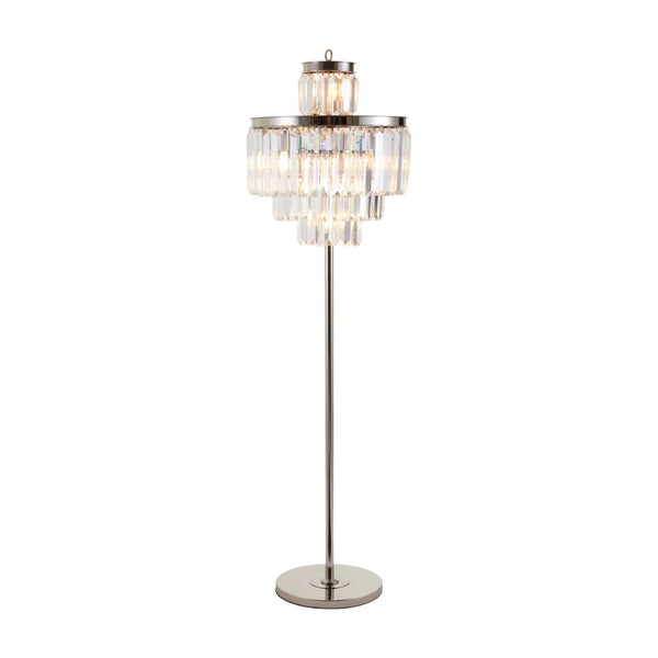 Crystal Glass Floor Lamp