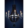 Modern Orb Glass Chandelier