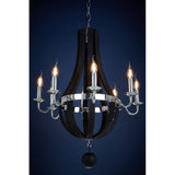 Modern Orb Glass Chandelier