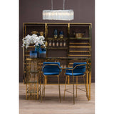Crystal Chrome Pendant Light