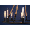 Golden Rope Iron Chandelier