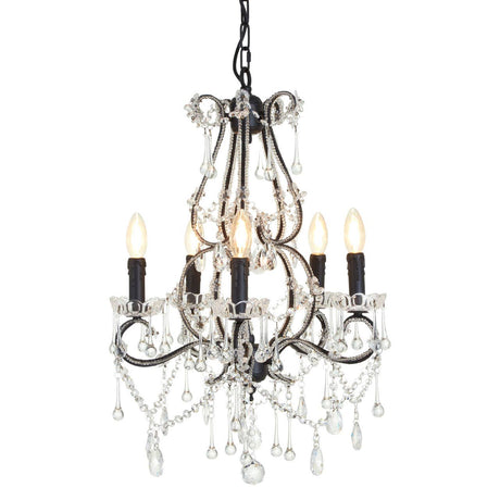 Crystal Glow Chandelier