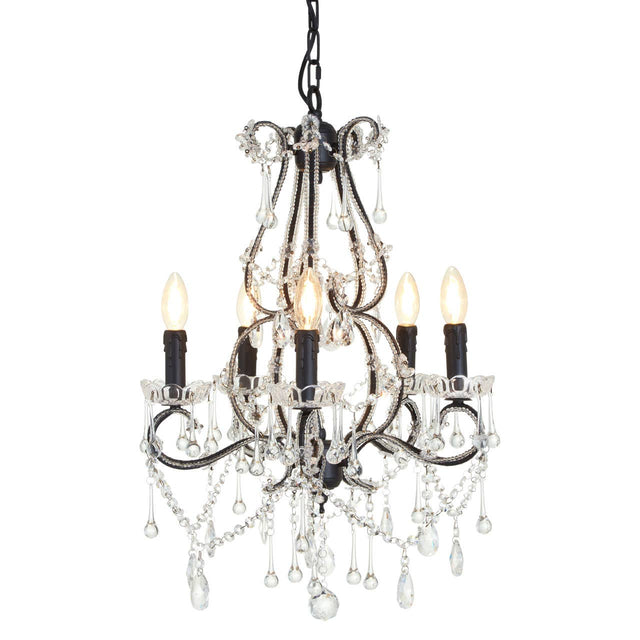 Crystal Glow Chandelier