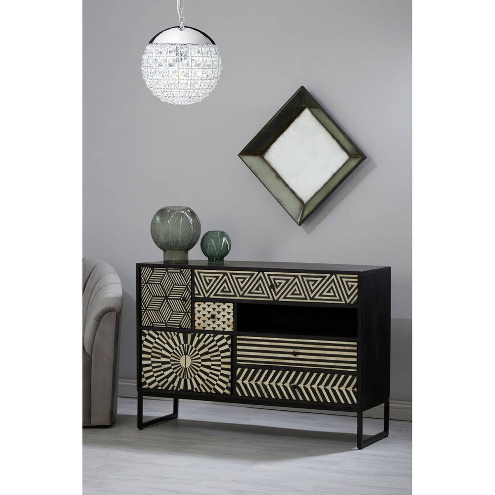 Crystal Orb Pendant Light