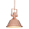 Copper Flare Pendant Light