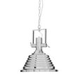 Chrome Layered Pendant Light