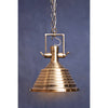 Chrome Layered Pendant Light