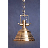 Chrome Layered Pendant Light