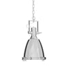 Sleek Chrome Dome Pendant Light
