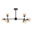 Modern Iron Globe Pendant Light