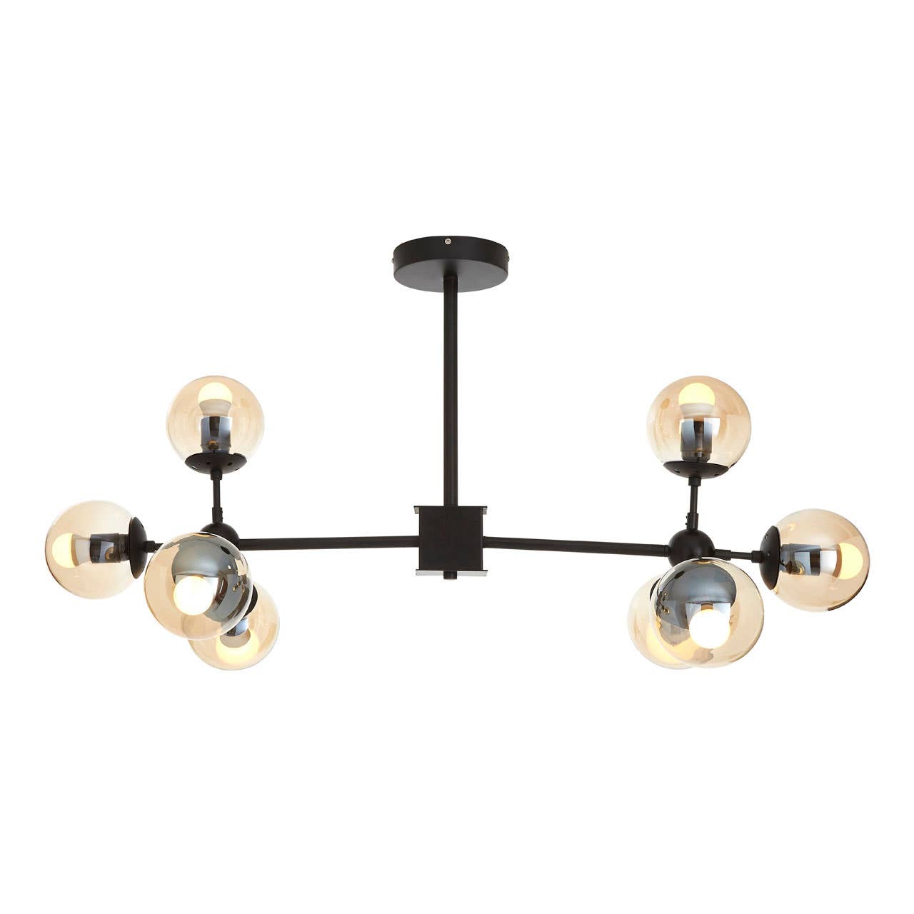 Modern Iron Globe Pendant Light