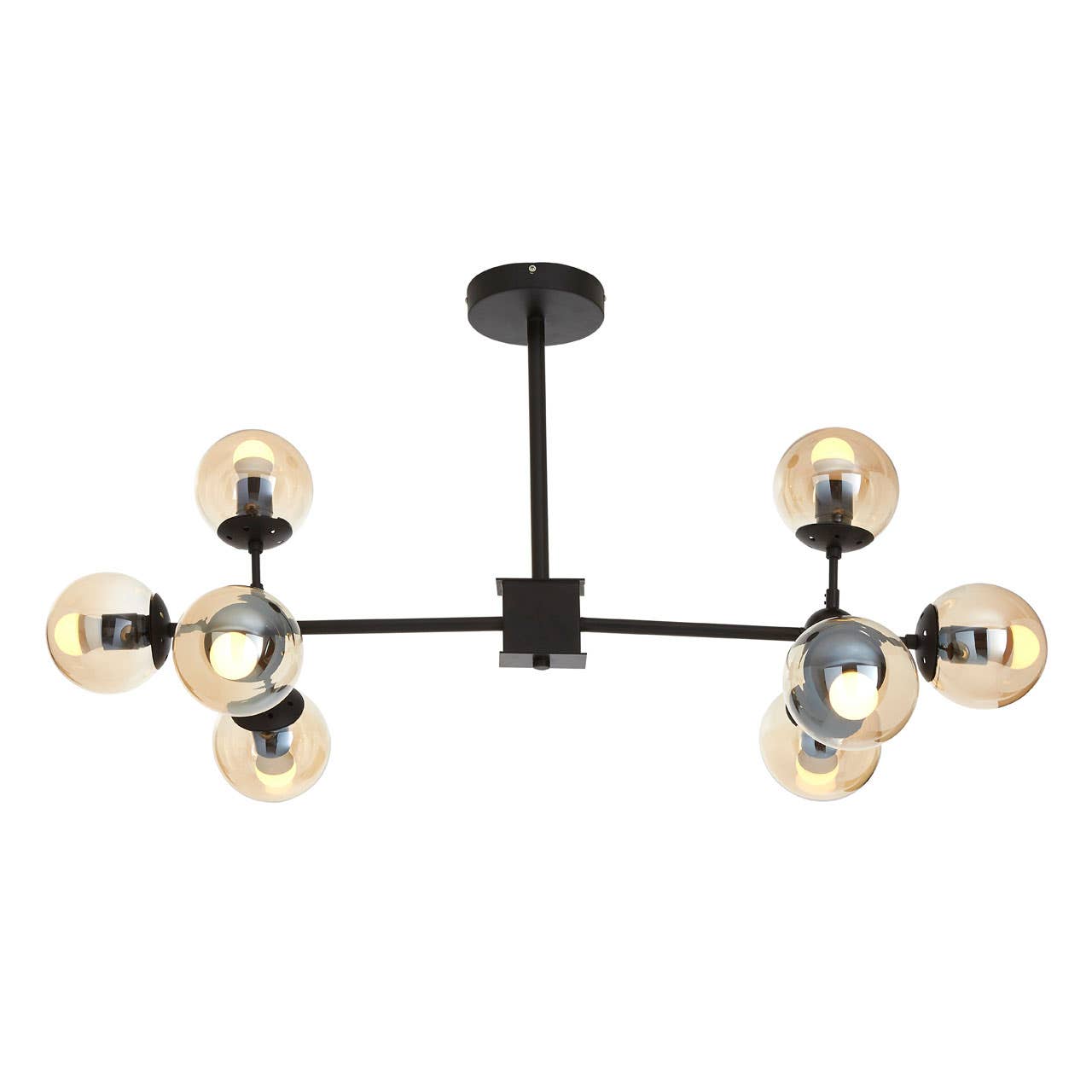 Modern Iron Globe Pendant Light