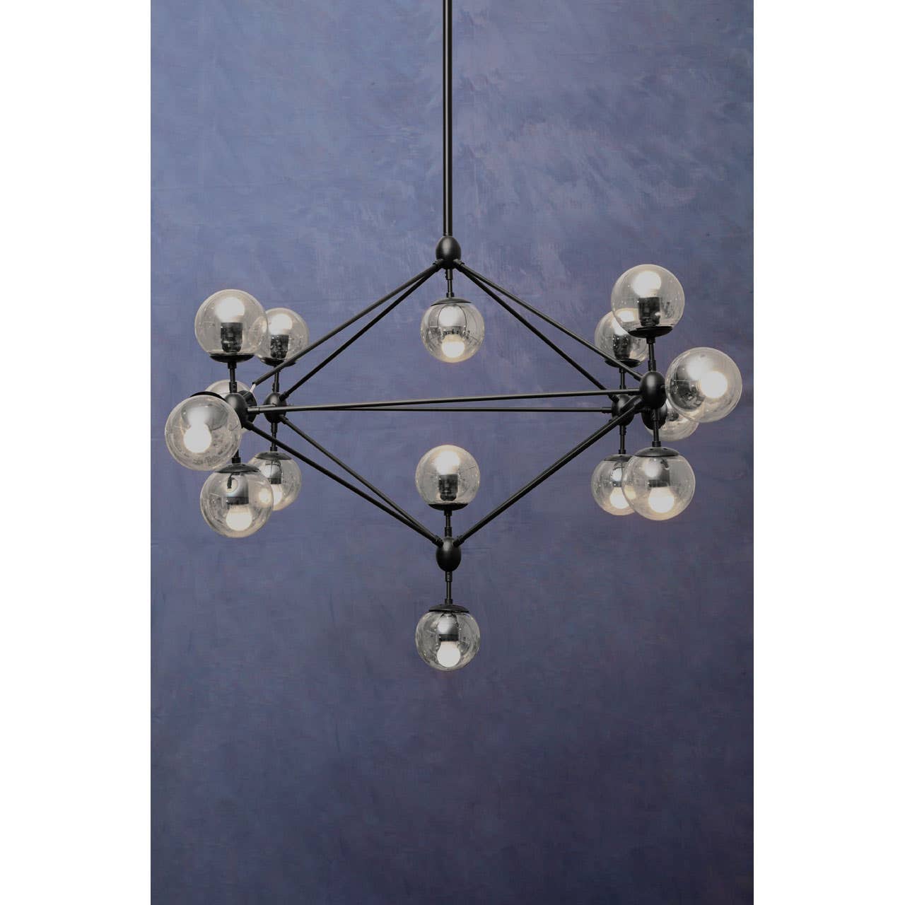Triangular Glass Pendant Light