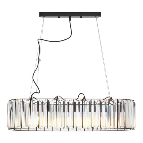 Crystal Prism Pendant Light