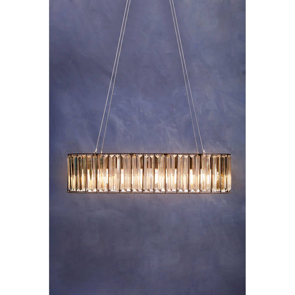 Crystal Prism Pendant Light