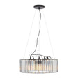 Luxe Glass Rod Ceiling Light