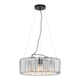 Luxe Glass Rod Ceiling Light