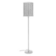 Silver Mesh Floor Lamp