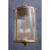 Glowing Ribbed Pendant Light