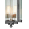 Glowing Ribbed Pendant Light