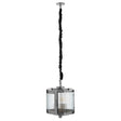 Glow Ribbed Pendant Light