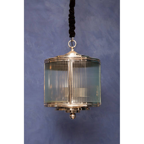 Glow Ribbed Pendant Light