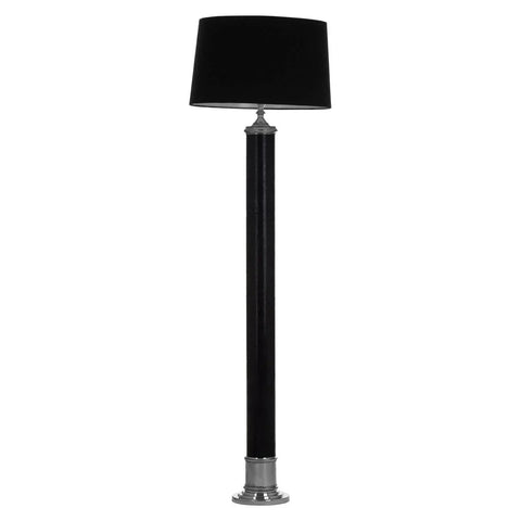 Luxe Leather Floor Lamp