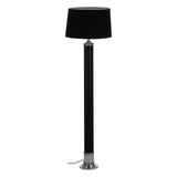 Luxe Leather Floor Lamp