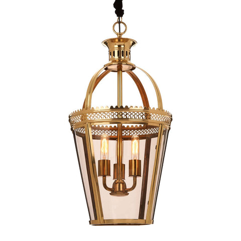 Brass Dome Pendant Light