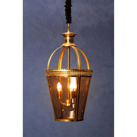 Brass Dome Pendant Light