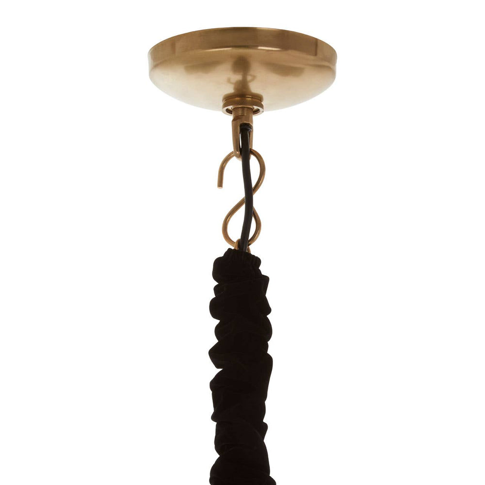 Brass Dome Pendant Light