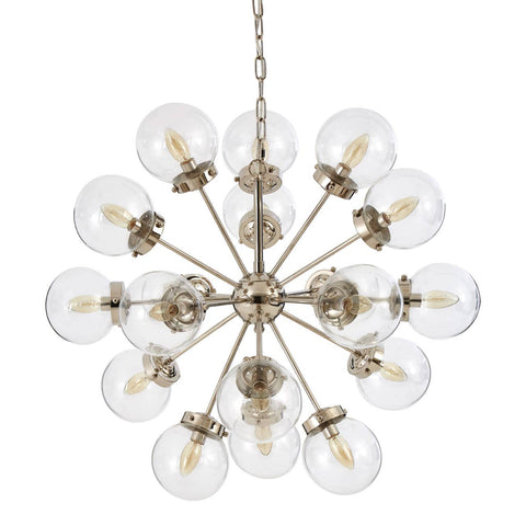 Sculptural Glass Globe Chandelier