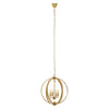 Orbital Brass Pendant Light