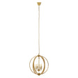Orbital Brass Pendant Light
