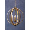 Orbital Brass Pendant Light