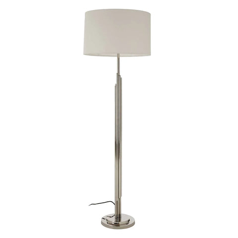 Sleek Steel Floor Lamp