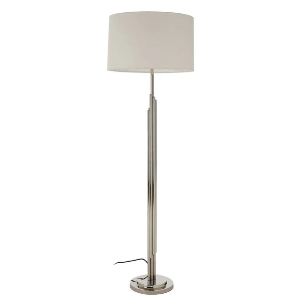 Sleek Steel Floor Lamp