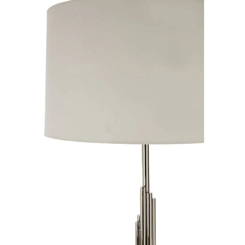 Sleek Steel Floor Lamp