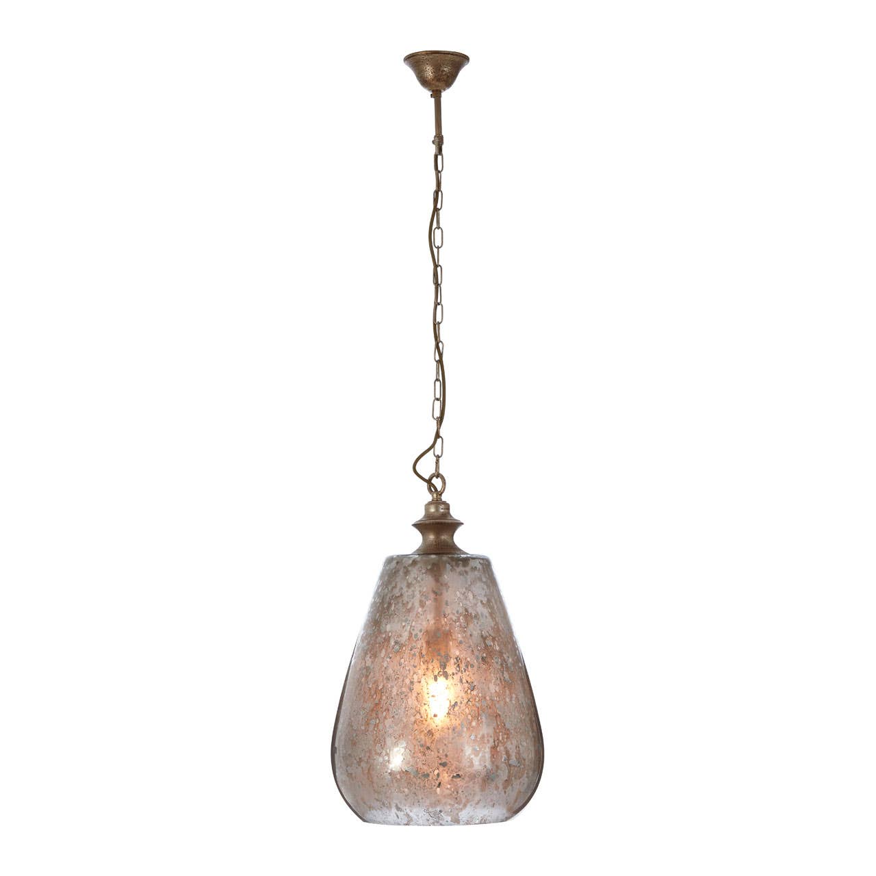 Luxe Antique Glass Pendant