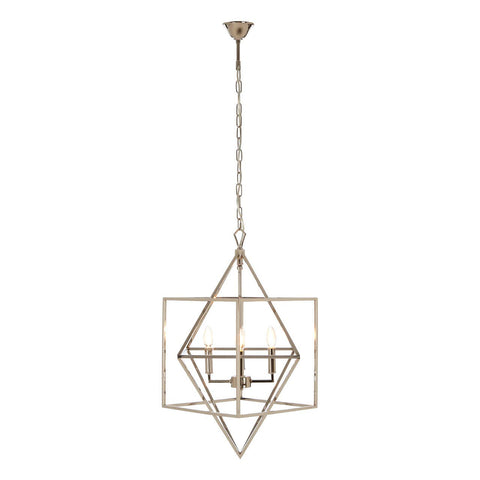 Modern Geometric Chandelier