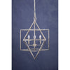 Modern Geometric Chandelier