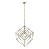 Luxe Geometric Steel Chandelier