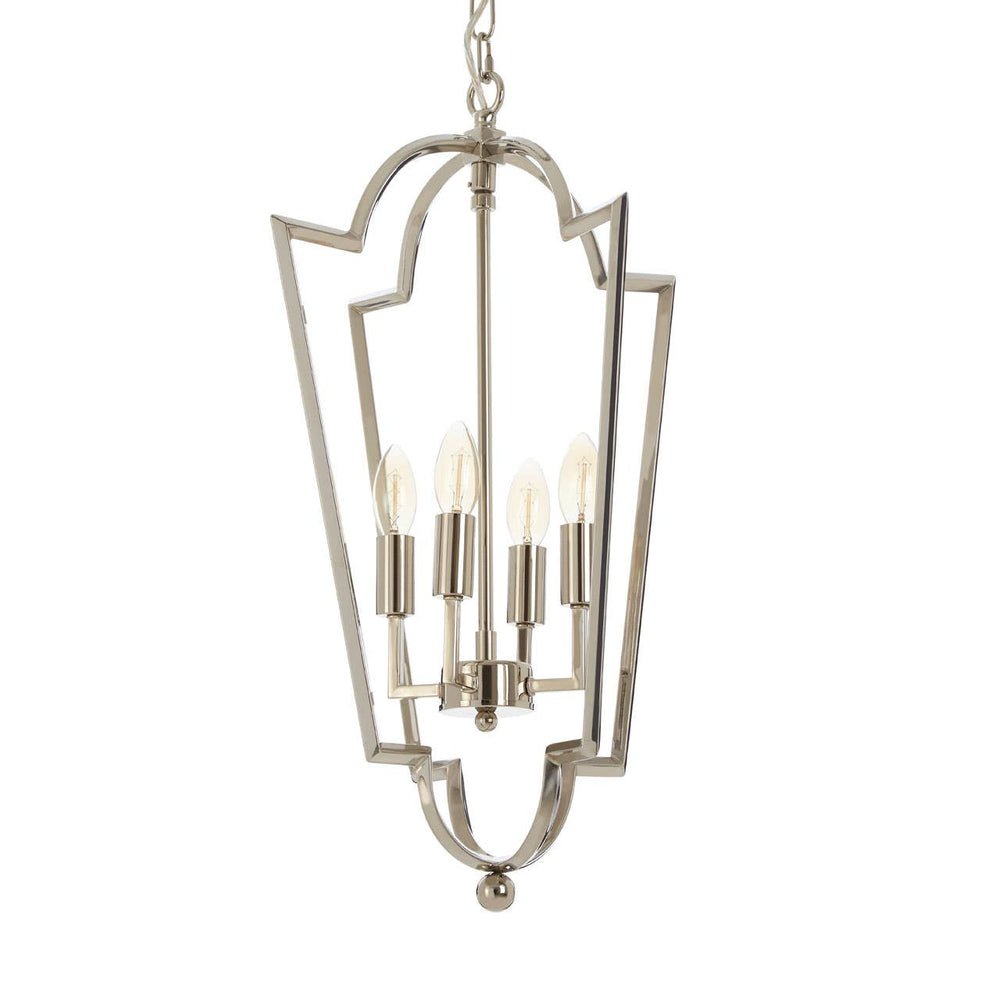 Luxe Steel Chandelier