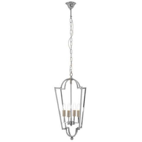 Luxe Steel Chandelier