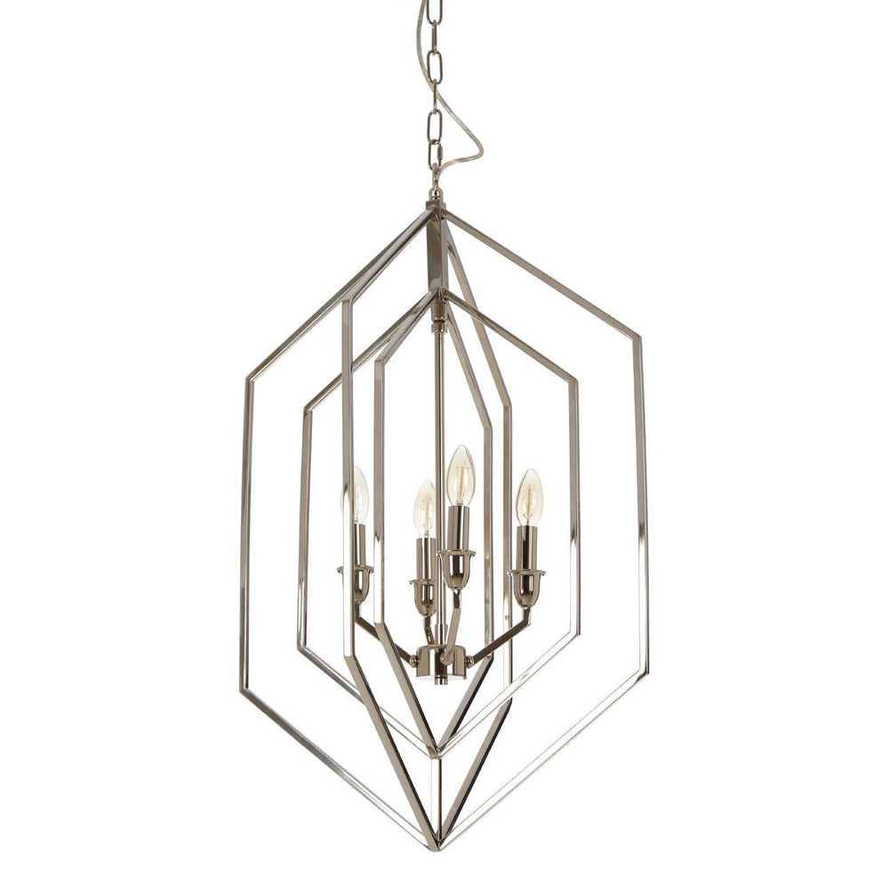 Luxe Geometric Chandelier