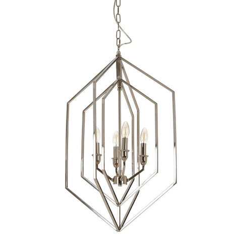 Luxe Geometric Chandelier