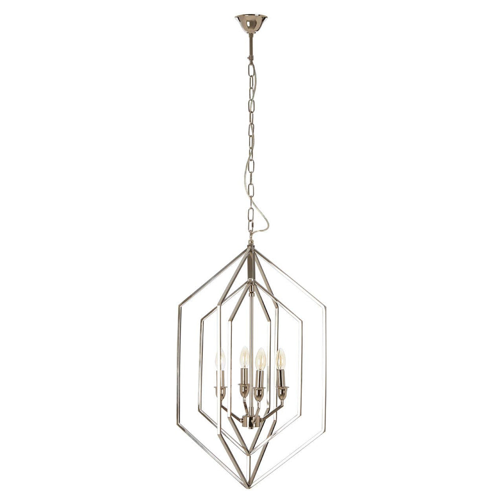 Luxe Geometric Chandelier